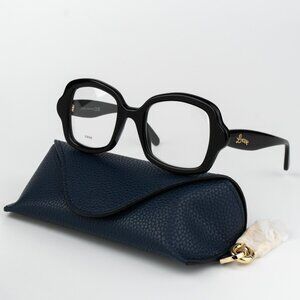 Loewe CURVY Women Eyeglasses Black Square LW50066I 001 BRAND NEW